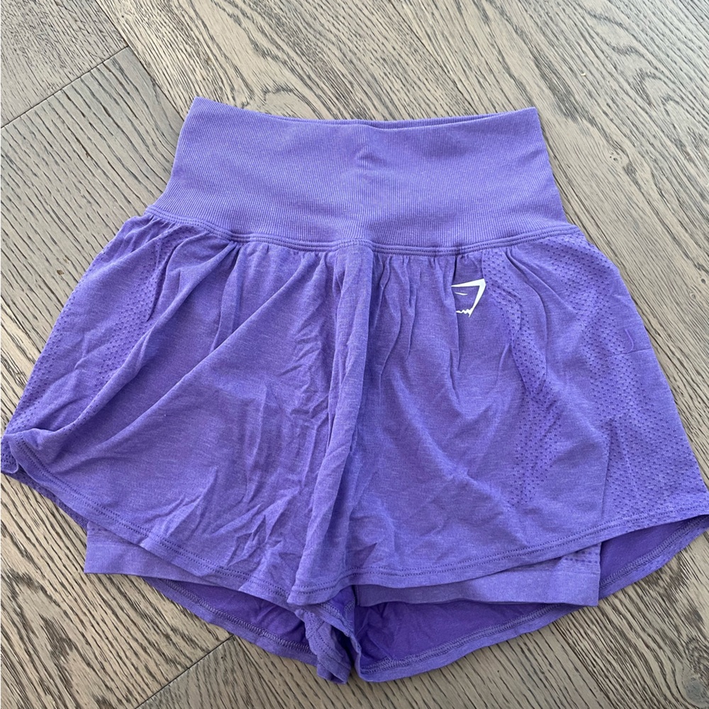 Gymshark Lavender High-Waist Athletic Skort